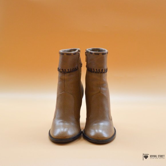 Carlos Santana Equal Gentle Tan Leather Boots, Size 6M - Picture 3 of 7